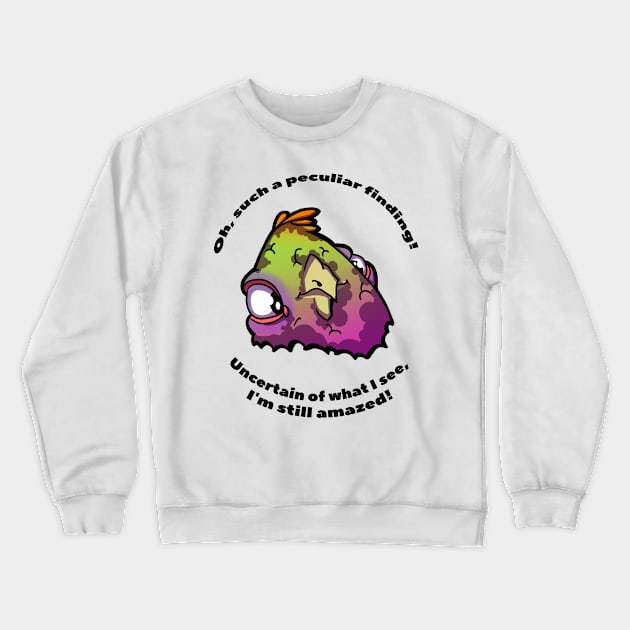 Surprised bird. Crewneck Sweatshirt by mrWegner